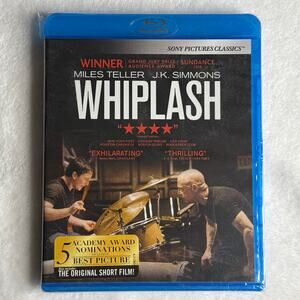 Whiplash Blu-ray New Factory Sealed Miles Teller J.K. Simmons Sony Classics